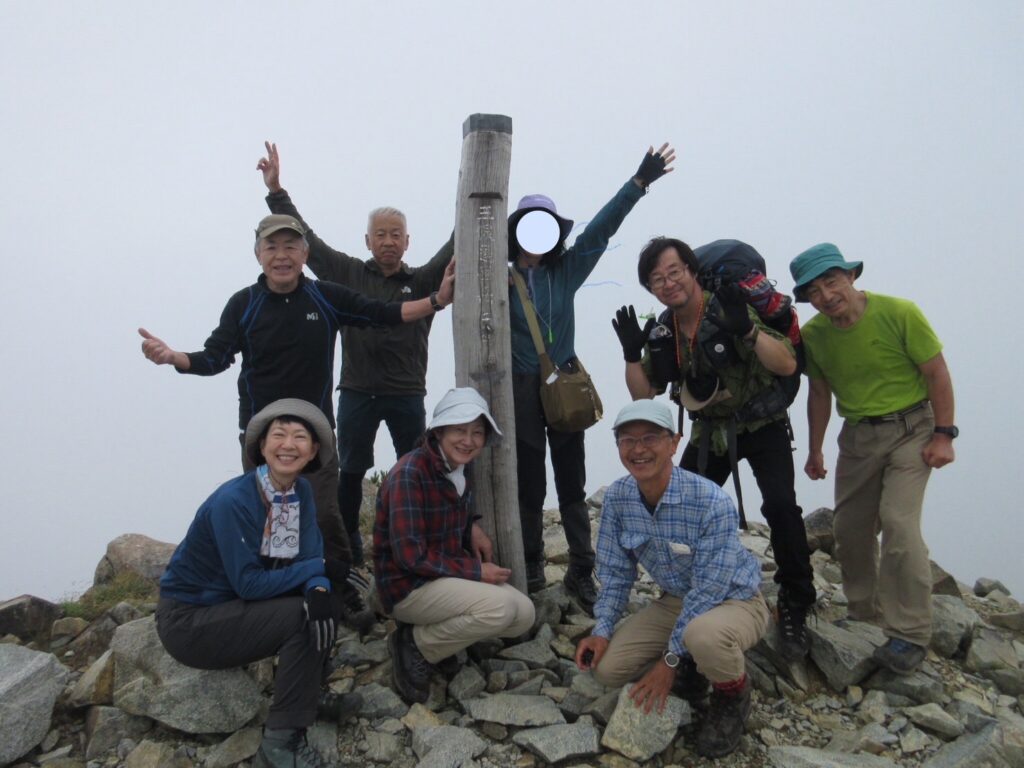 三俣蓮華岳！(カメラ:shun)