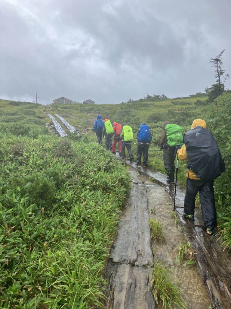 小屋まであと少し　(撮影:manul)
