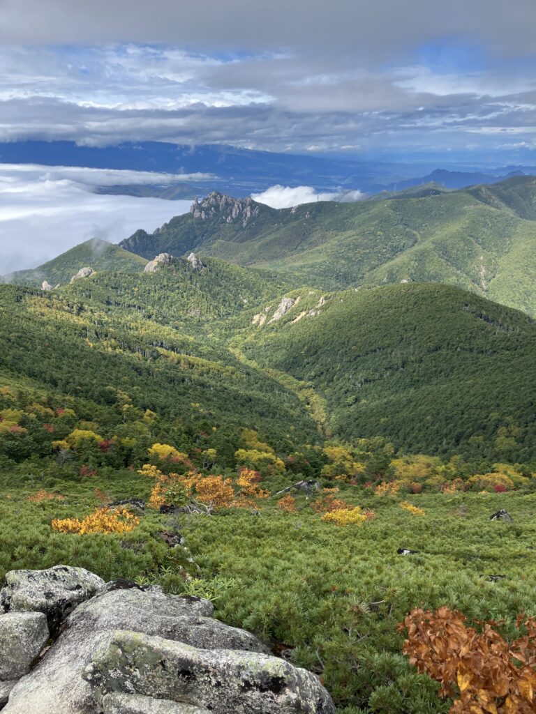 下山時の眺め2 (撮影:manul)
