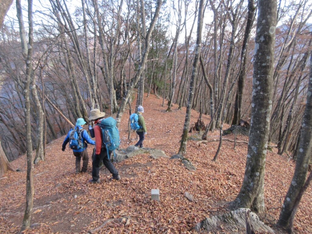 下山開始　(撮影:shun) 