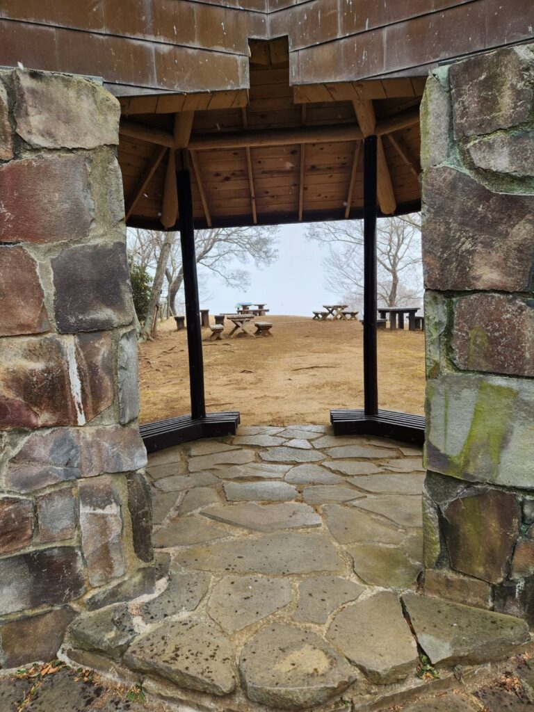 ながめの丘に到着(撮影tantan)